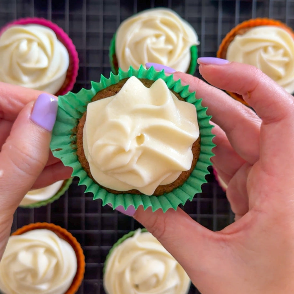 Carrot Cupcake Cream Cheese Icing