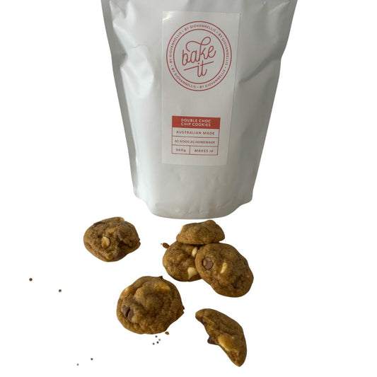 Double Choc Chip Cookies Baking Mix