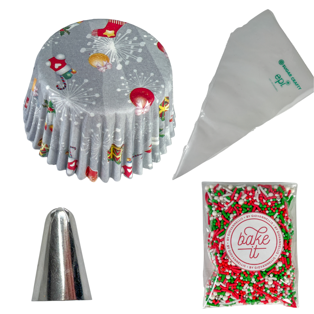 Christmas Cupcake Kit