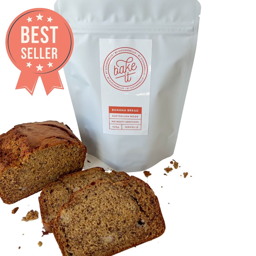 Banana Bread or Muffins Baking Mix - Bake it by Giovannellis