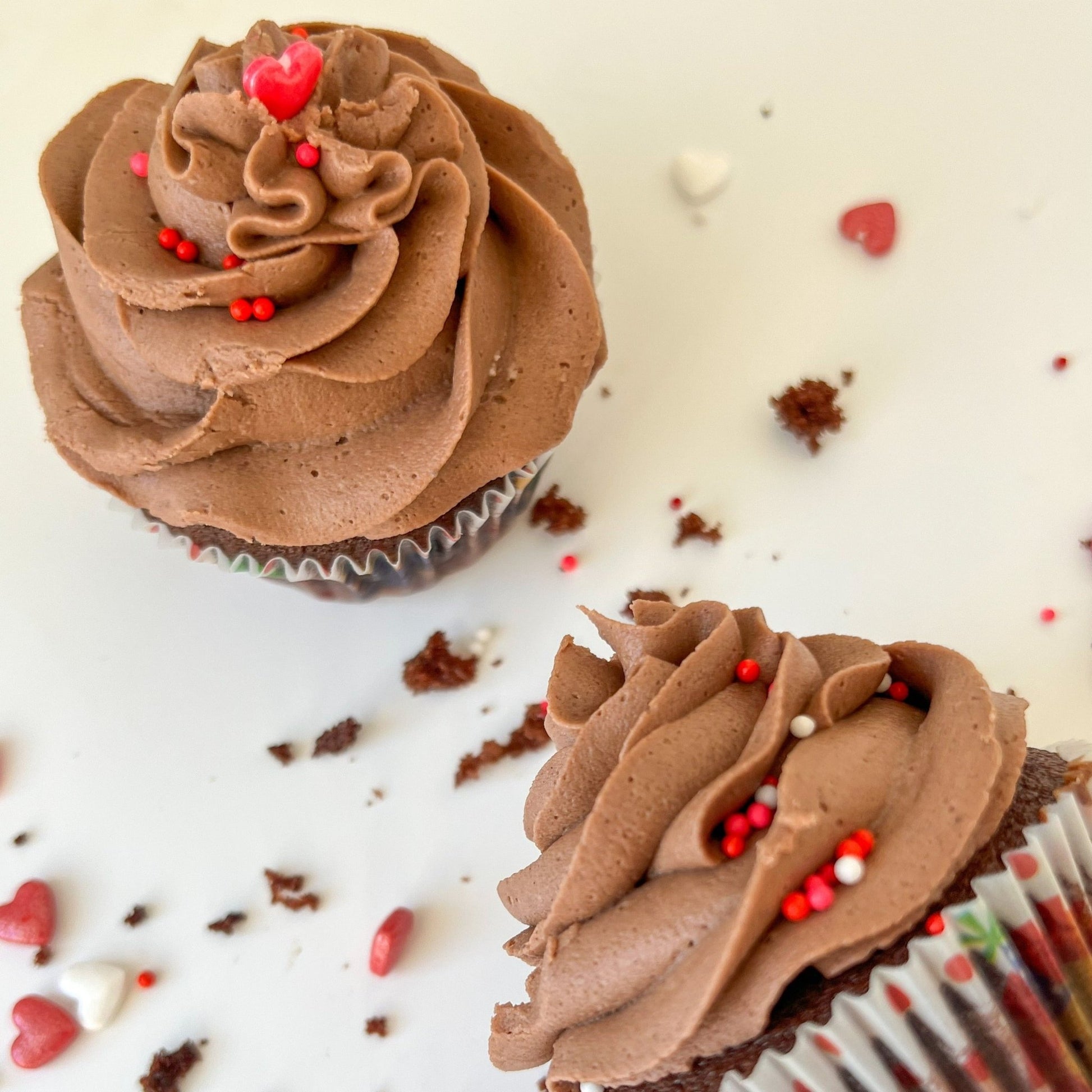 Chocolate Cupcakes with Buttercream Baking Mix - Bake it by Giovannellis