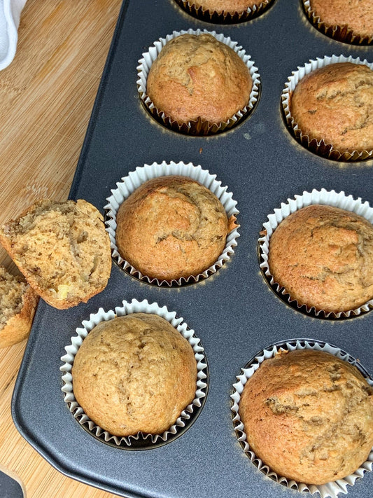 Banana Muffins - Bake it by Giovannellis