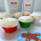 Christmas Silicone Cupcake Liners