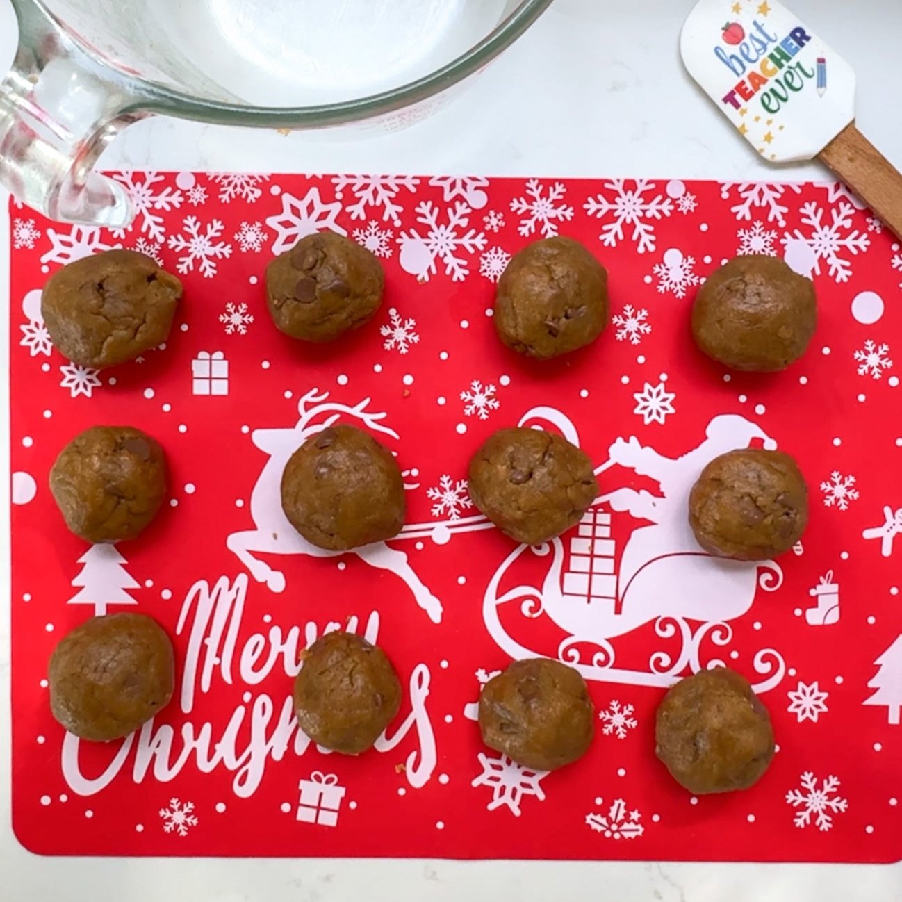 Christmas Silicone Baking Mat