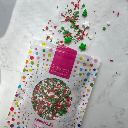 Red & Green Christmas Sprinkles