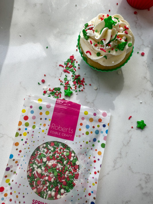 Red & Green Christmas Sprinkles